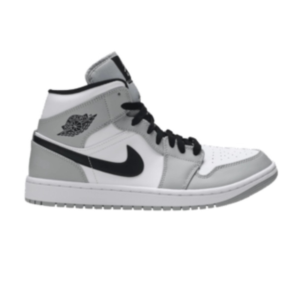 Jordan Men's Black, Gray, and White Sneakers
